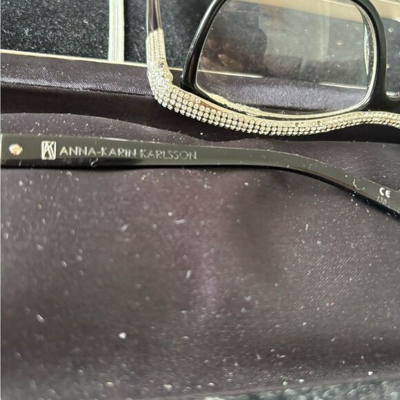 Anna Karin karlsson glasses crystal frames kiki on the string accessory eyewear main image 4